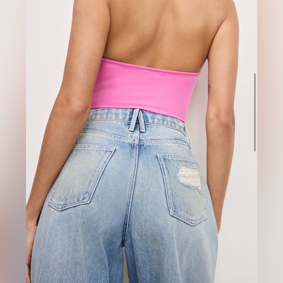 Good American Good Extreme Barrel in Indigo965 - Picture 7 of 13